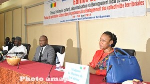 moussa mara premier ministre malien chef gouvernement Ramatoulaye Diallo NDiaye Ministre Culture journee nationale patrimoine culturel artistique decentralisation locale