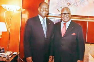 Côte d’Ivoire: arrivée à Abidjan du président élu du Mali