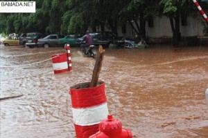 inondation pluie diluvienne bamako sapeur pompier ntomikorobougou