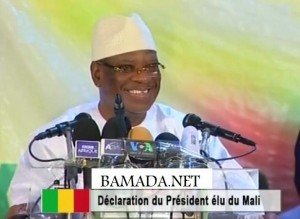 Le peuple malien a montré sa grande maturité en votant dans la paix et la sérénité (Président élu)