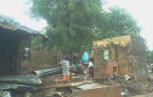 inondation pluie diluvienne bamako maison detruite