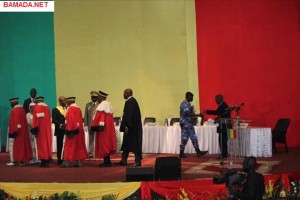 magistrat cour supreme cicb bamako investiture president ibrahim boubacar keita ibk