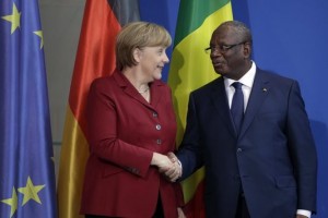Angela Merkel chancelière allemande président malien Ibrahim Boubacar Keïta berlin
