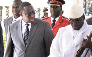 Macky Sall président Sénégal Yahya Jammeh président Gambie