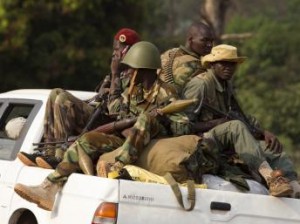 combattants soldats ex Seleka rues Bangui centrafrique
