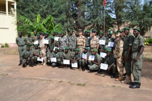 Garde nationale : 27 stagiaires formés en technique ‘’Tonfa ‘’ !