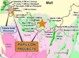 Mali: Papillon Resources croit à un potentiel supérieur aux 5,15 Moz de ressources estimées à Fekola