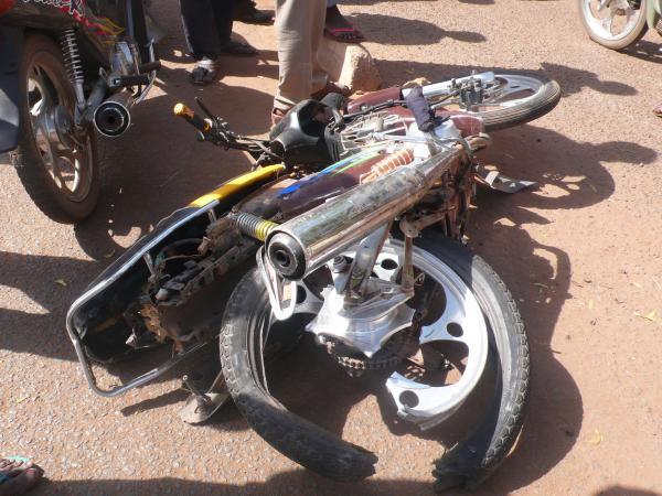 accident moto route chauffard