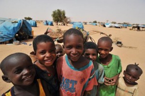 jeunes refugies  originaires nord mali camp mangaize niger