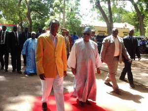 Blaise Compaoré à Bamako