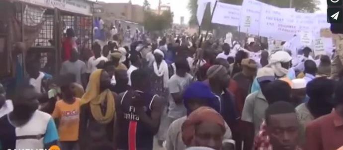 manifestation protestation foule violence nord mali ville kidal tombouctou gao