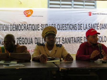 Bacary Coulibaly prefet cercle Kadiolo Saleck Oul Dah maire commune Zegoua conference